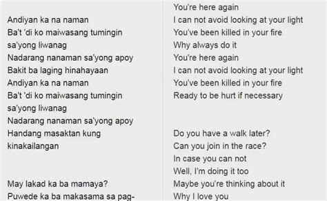 Translate kulibrang apoy in Tagalog with examples .